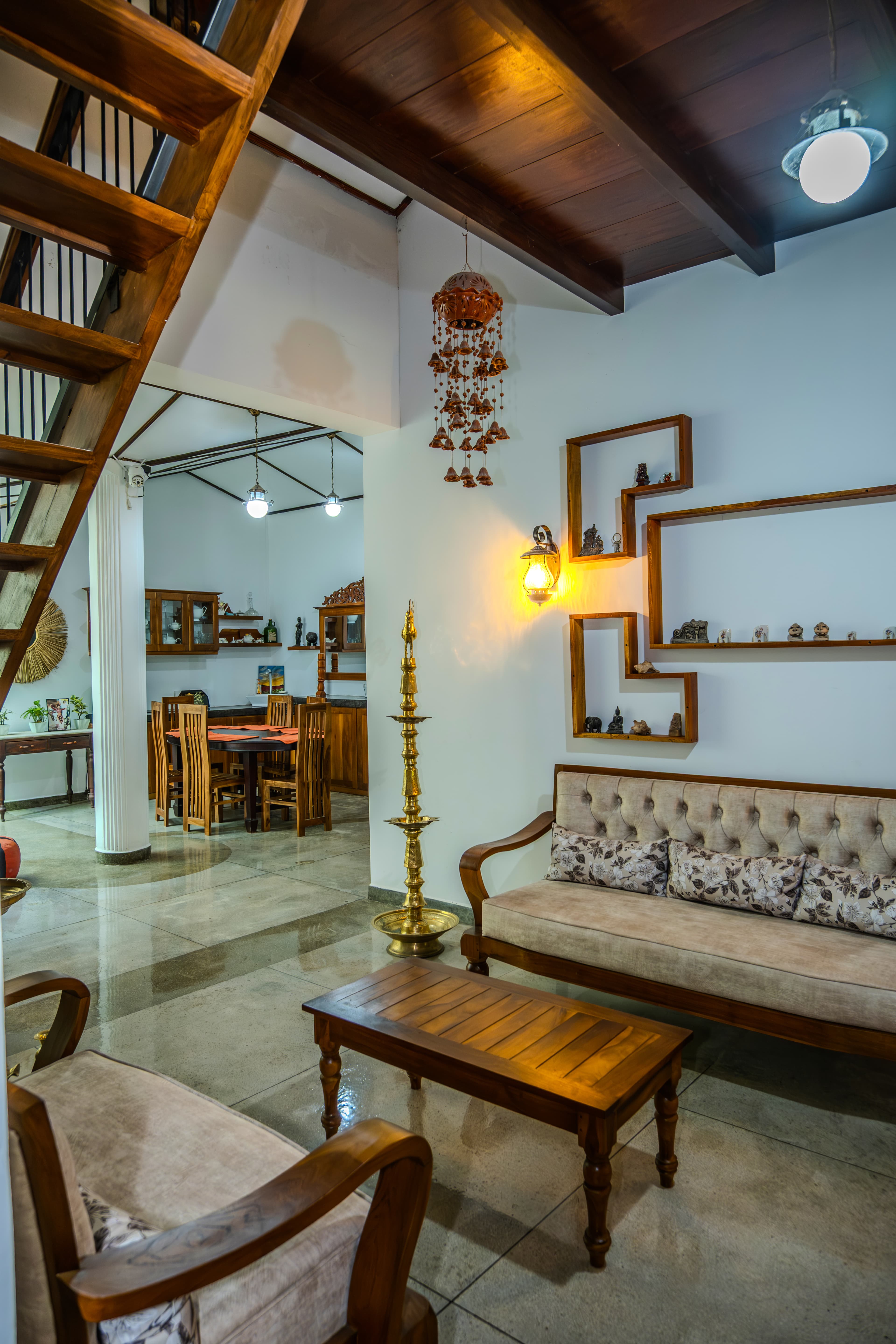 The central living room